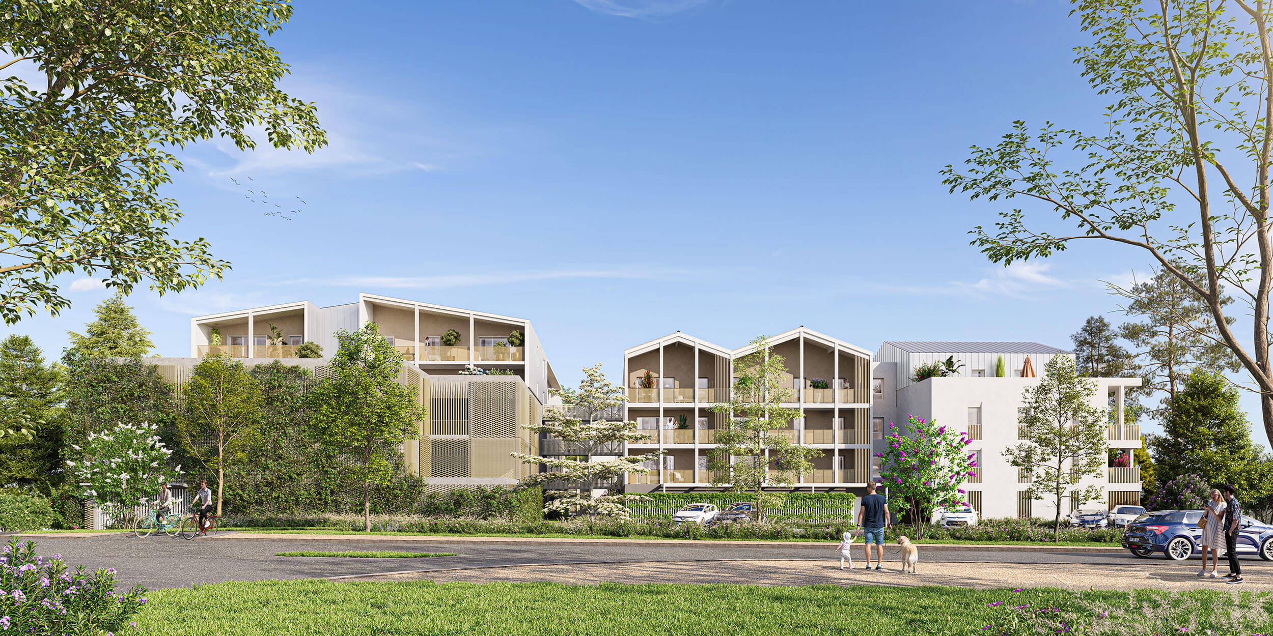 3D vue rue Aterpe Ona