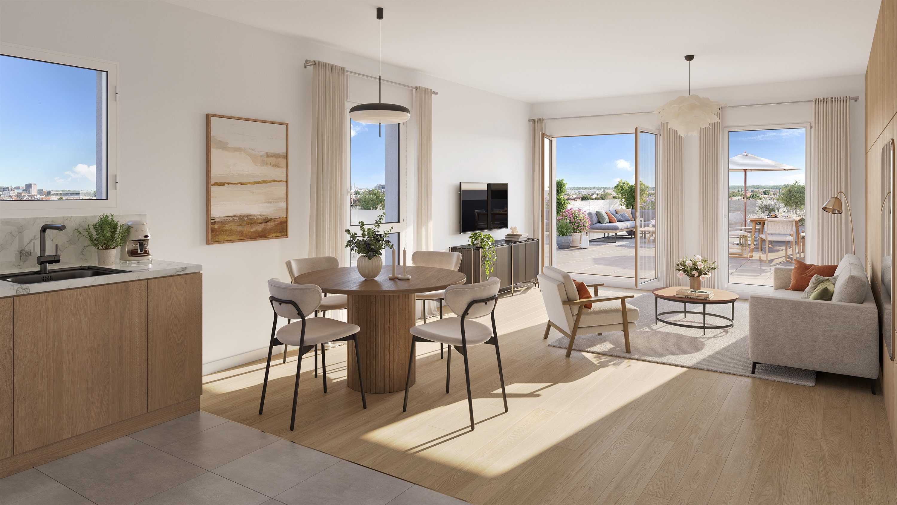 Intérieur Clos de l'Abbaye Argenteuil